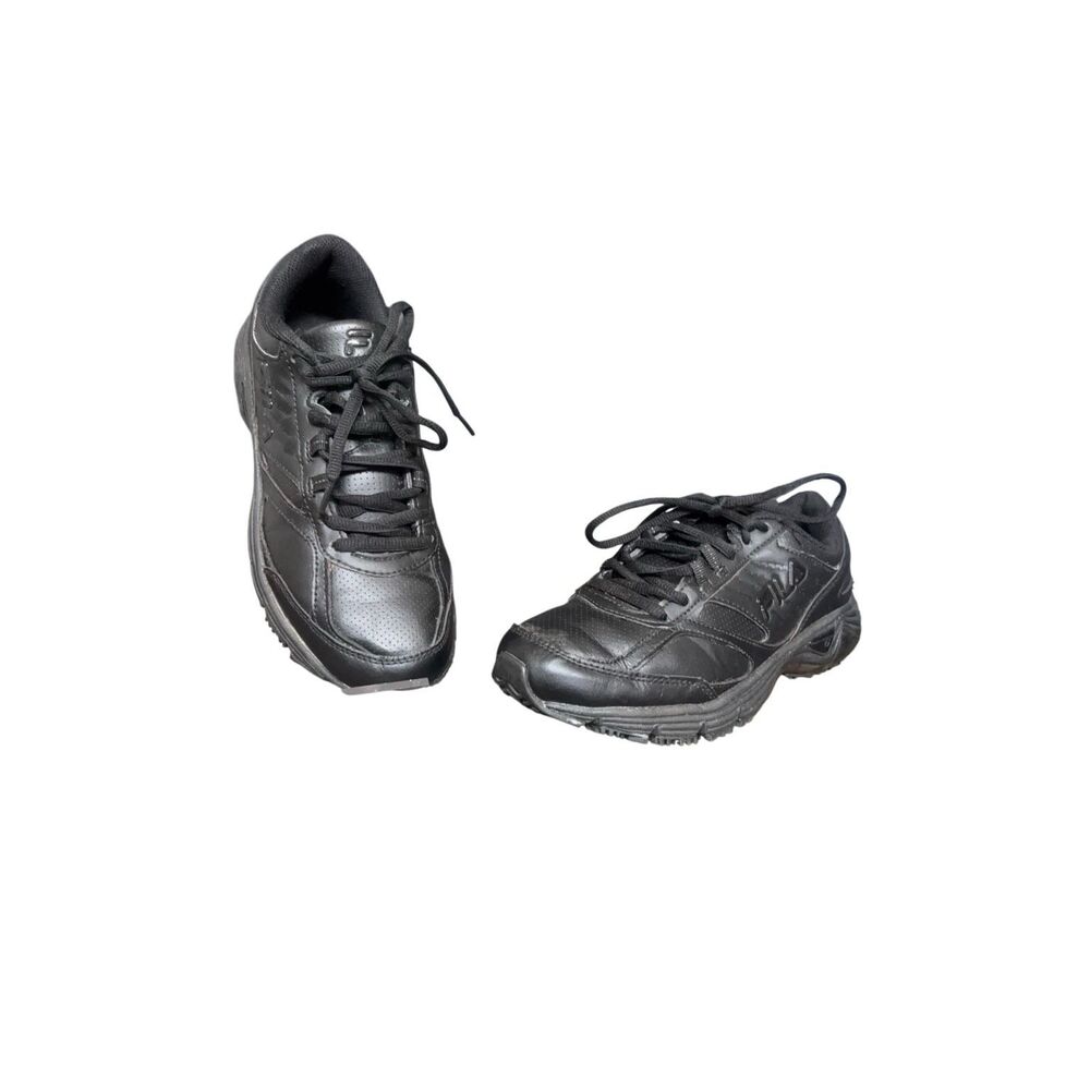 FILA Black Athletic Walking Sneakers womans 8.5